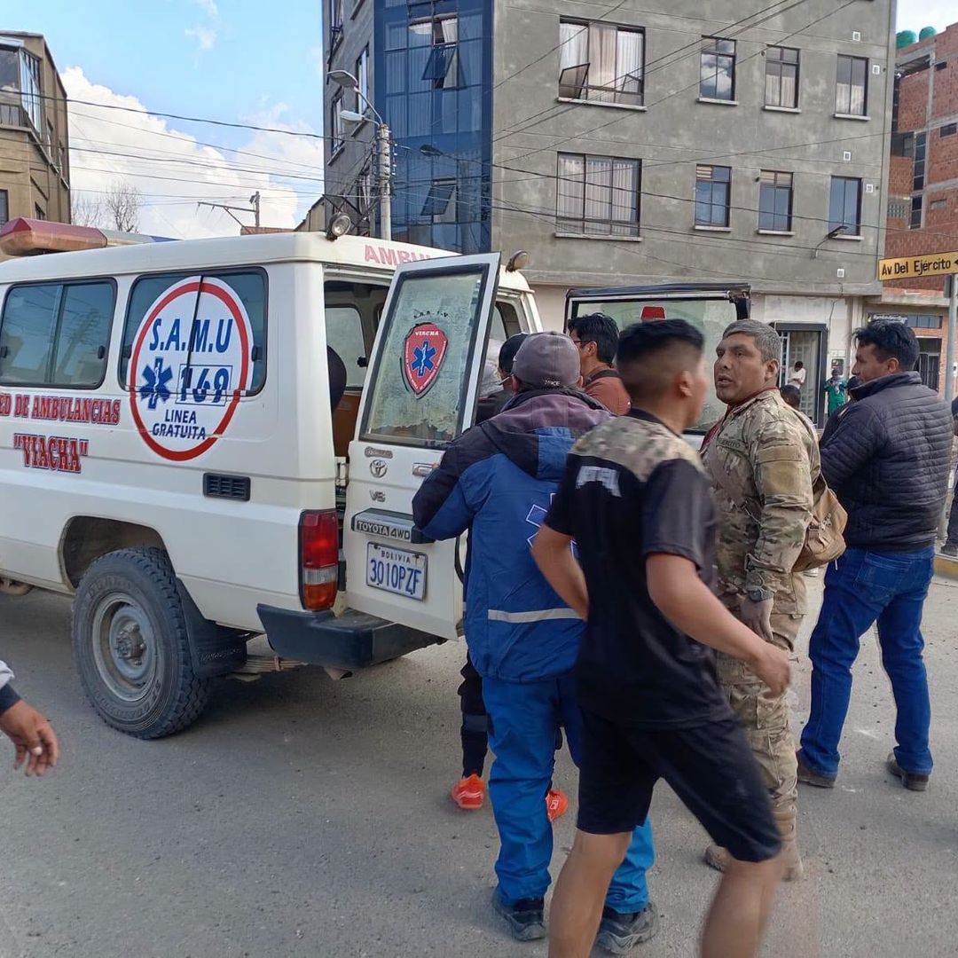 Explosión en cuartel militar de Bolivia